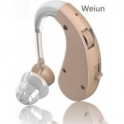 Weiun Rechargeable Hearing Amplifiers - Digital Personal Sound Enhancer with Volume Control Noise Reduction for Adults and Seniors
