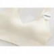 LUNA&MANTHA  Spring and summer new ribbed chest underwear ladies no steel ring fixed tube top underwear