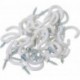 ATUCOLOS  Metal cup hooks Vinyl Coated Cup Hooks (Pack of 36)