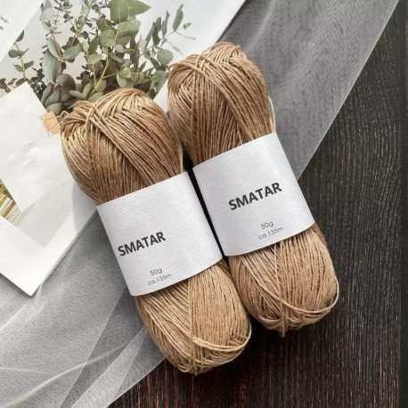 SMATAR  twine linen fiber blended knitting DIY material thread