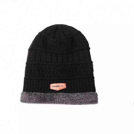 BASEMENT FG  Soft padded wool ski cap for men hats
