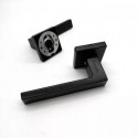 Easytle  Door handles of metal,Matte black finish for aisle door handle