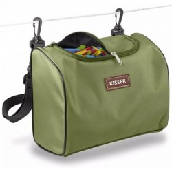 KISEER  Clothes pin storage bags  Clothes Peg Holder Bag with Strap Shoulder Clothespin Bag