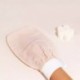 iFANS  Bath gloves,Viscose bath gloves shower gloves pink exfoliating gloves