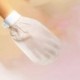 iFANS  Bath gloves,Viscose bath gloves shower gloves pink exfoliating gloves