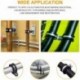 Hongri   Cable clamps of metal,Stainless Steel Cable Clamp, Rubber Cushioned Insulated Clamp, Metal Clamp Tube Holder assortment kit hose clamp set box
