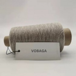 VOBAGA  100% Linen Yarn Plain Dyed Fabric Linen Yarn