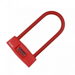 Nereides  Zinc alloy password lock for bicycle waterproof U lock