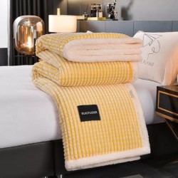 RUGTUDER  100% polyester high-grade flannel comfort ultra-soft plush blanket