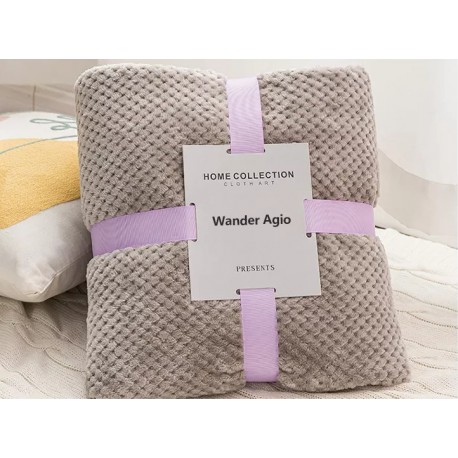 Wander Agio  Cashmere blankets Thick and soft cashmere blanket modern printed cashmere blanket
