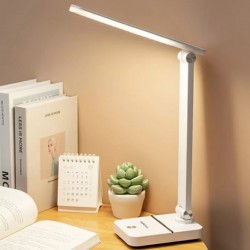 ANMEATE  Hot Selling Foldable Lamp Study Desk Lamp 3 Color Temperature Rechargeable Reading Lamp