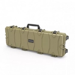 VeinTech  Green gun case waterproof hard plastic case with wheels outdoors stackable cases box for hunting