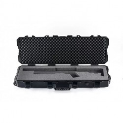 PalmTek  black tactical gun case outdoor hard case with wheels waterproof plastic bow cases for gun