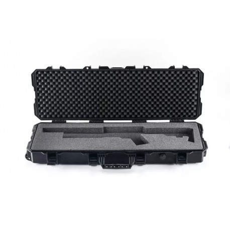 PalmTek  black tactical gun case outdoor hard case with wheels waterproof plastic bow cases for gun