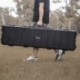 PalmTek  black tactical gun case outdoor hard case with wheels waterproof plastic bow cases for gun