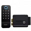 PalmTek  Waterproof Wifi APP Electric Intelligent Digital Smart Door Lock Digital Keyless Fingerprint Smart Door Lock