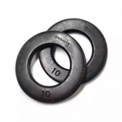 nexerse  Black Stainless Steel Plain Washer Flat Washer