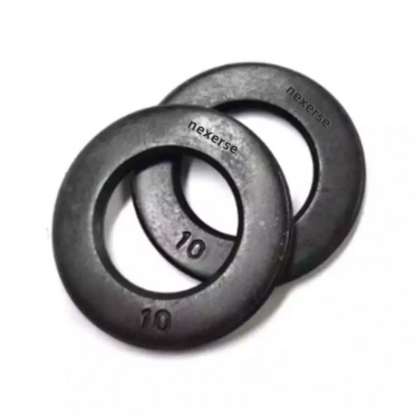 nexerse  Black Stainless Steel Plain Washer Flat Washer