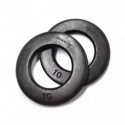 nexerse  Black Stainless Steel Plain Washer Flat Washer