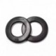 nexerse  Black Stainless Steel Plain Washer Flat Washer