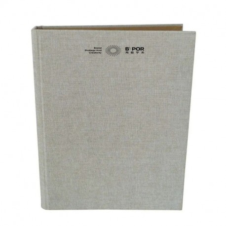 Brand Straegy And Creativity BIPOR Liang Ji Yu He  presentation file folder binders notepad folder 