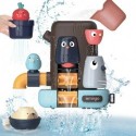 MITOYSO  Bath Toys Baby Bathroom Tree House Shower Toy Waterfall Animals Bathtub Toy with Cup for Kids