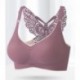 MEWCHOW  No steel ring bra latex large size lingerie butterfly back sexy snug comfortable vest-style underwear