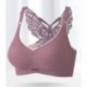 MEWCHOW  No steel ring bra latex large size lingerie butterfly back sexy snug comfortable vest-style underwear