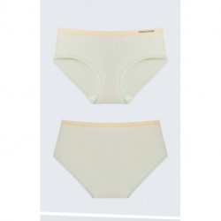 MEWCHOW  100% cotton antibacterial crotch traceless girls comfortable simple striped waist underwear