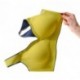 Latex lingerie color non-steel ring gathered comfortable vest-style bra woman