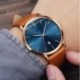 Men's Watch Quartz Leather Strap Minimalist Slim Watch Waterproof High Quality Luxury Watch