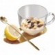 Transparent Fruit Cup Breakfast Cup for Fruit Yogurt, Oatmeal, Milk Tea, Coffee,15 Oz Large-capacity