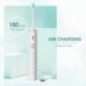 Adult Oral Cleaning Whitening Teeth Brush Soft Bristle Sonic Electric Toothbrush