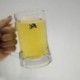 Large capacity 500 ml transparent glass beer glass with handle beer glass