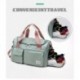 LAZY HER  travel bags Large capacity waterproof dry-wet separation bag