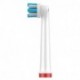 Korniful  Heads for electric toothbrushes New design replacement oral toothbrush head white clean
