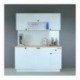 A AIWOOD  Fitted kitchen furniture 160 Cm Wooden Mdf Countertop Fitted Kitchen High Quality Cabinet Kitchen Moduler Furniture Storage Cabinet