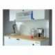 A AIWOOD  Fitted kitchen furniture 160 Cm Wooden Mdf Countertop Fitted Kitchen High Quality Cabinet Kitchen Moduler Furniture Storage Cabinet