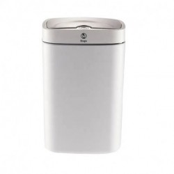 fnqn  Trash cans for household purposes 18L Kitchen And Toilet Rubbish Bin Stainless Steel Trash Can