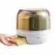 fnqn  kitchen containers Kitchen automatic grain storage container cereal rice rotary distribution kitchen container