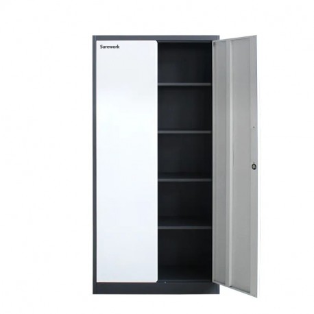 Surework  Double door modern design metal cabinet/storage metal cabinet