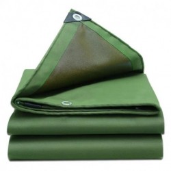Waterproof Heavy Duty PVC Canvas Tarpaulins Camping Tent Canopy Awnings Tarps