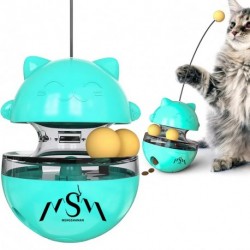 Cat Toy Funny Pet Training Tool Cat Leaking Food Ball Toy Educational Tumbler Toy Pet Supplies