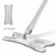 QIPAN  Cleaning Mop Hand Free Washing Water Squeeze Flat Mop Lazy X-type Mop