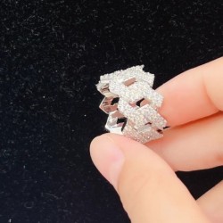 BRILLISTAR  Fine Luxury Jewelry Iced Out Diamond Rings Diamond Hip Hop Rings