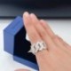 BRILLISTAR  Fine Luxury Jewelry Iced Out Diamond Rings Diamond Hip Hop Rings