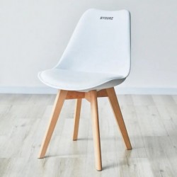 BYOURZ  Furniture solid beech chairs modern dining chairs