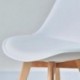 BYOURZ  Furniture solid beech chairs modern dining chairs