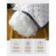 BYOURZ  Home Hypoallergenic And Breathable Comfortable 100% Cotton Deep Sleep Pillow