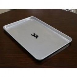 Non-electric griddles 400x600x30mm large sie BBQ pan of aluminum baking tray